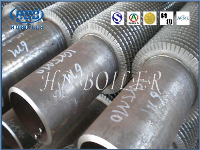 High Efficiency Carbon Steel Boiler Sprial Fin Tube Heat Exchanger Compact Structure