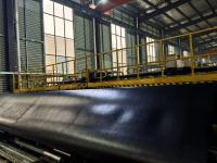 Géomembrane texturée en HDPE de 6m 8m de largeur Protégez votre environnement dans les usines de traitement des eaux usées