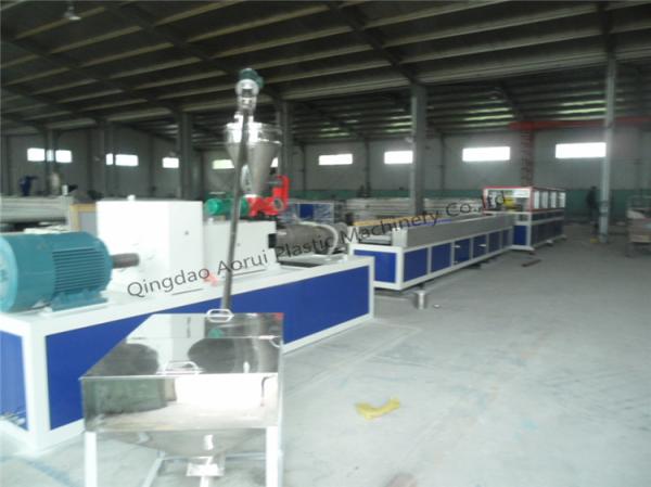 WPC Window And Door Plastic Profile Extrusion Line With 1 Year Warranty