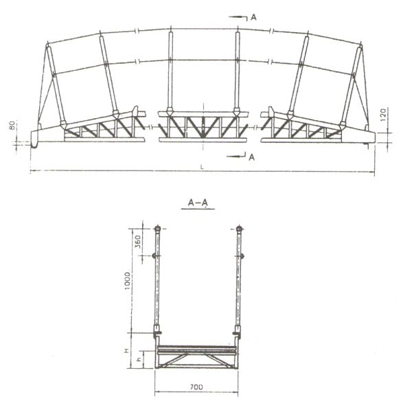 Accommodation Marine Boat Ladders Aluminum Material With Perfect Corrosion Resistance