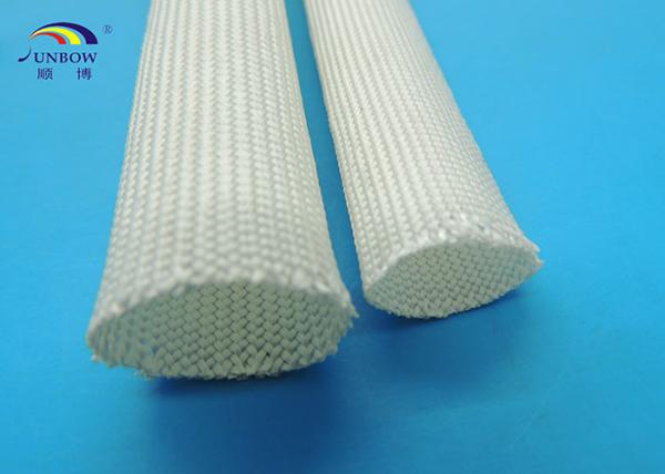 Cable Protection High Temperature Fiberglass Insulation Sleeving / Tubing 0.5mm ~ 30.0mm
