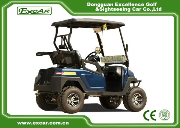 Four Wheel Fuel Type 48 Volt Electric Golf Carts 2 Seater , Charging Time 8-10 Hours