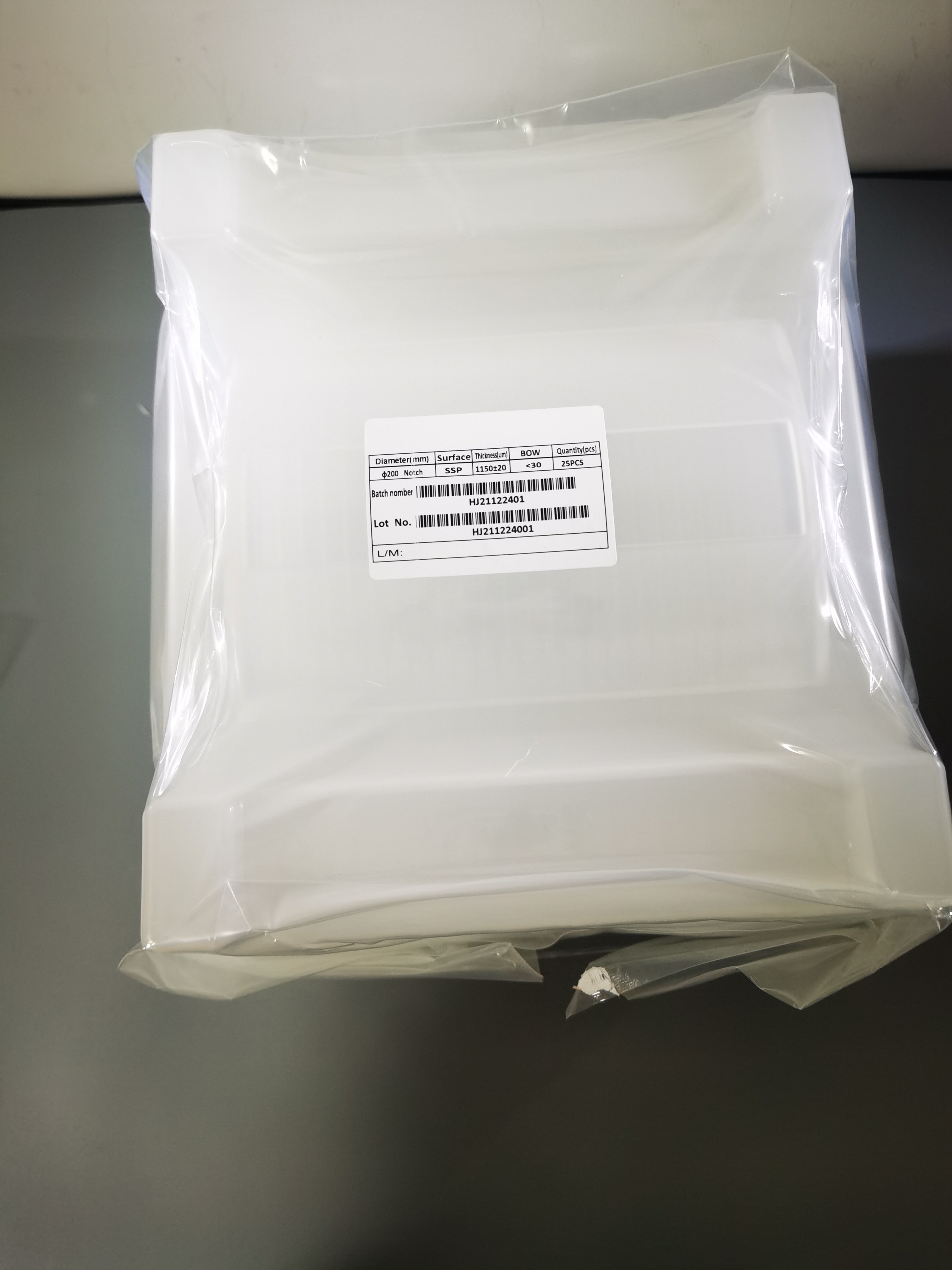 Субстрат 8inch Dia200mm несущей вафли одиночного Кристл сапфира C-самолета Al2O3 99,999%