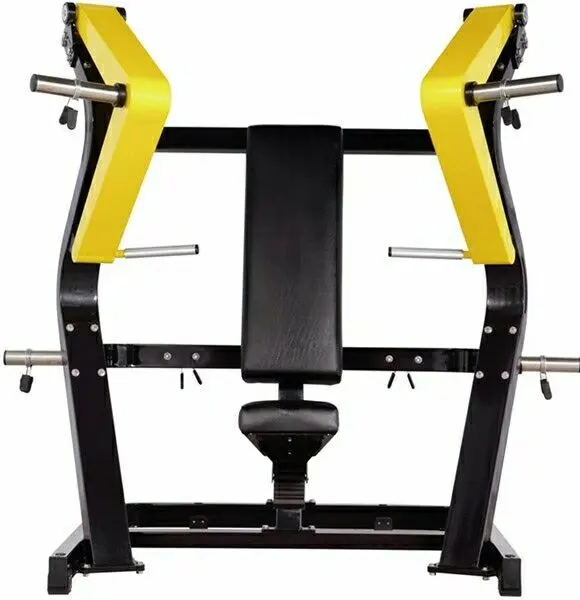 Commercial Gym Plate Loaded Steel Chest Press For Bodybuilding Back Arm