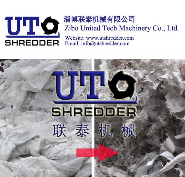 good plastic jumbo bag shredder, plastic bag, package bag shredder - plastic double shaft shredder, plastic granulator