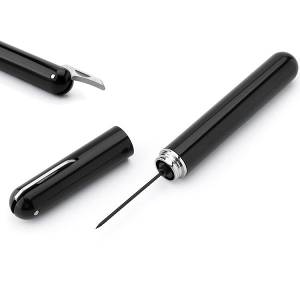 Pocket Air Pump Wine Bottle Opener Built In Foil Cutter Handheld Wine Cork Remover