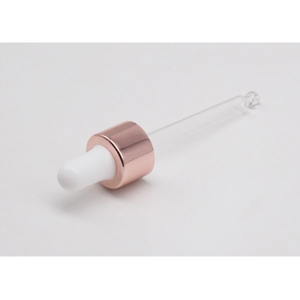 Алюминиевый 18/410 центриков силикона пипетки капельницы стеклянного глаза