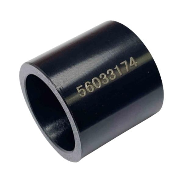 Servicios de mecanizado CNC de precisión de piezas metálicas con acabado de óxido negro