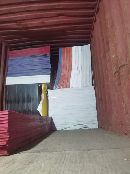 1220*2440mm 4x8 folhas acrílicas coloridas de transmissão de luz Acrílicos Decoração de móveis