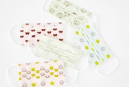 Anti Bacterial Non Woven Disposable Kids Respirator Mask