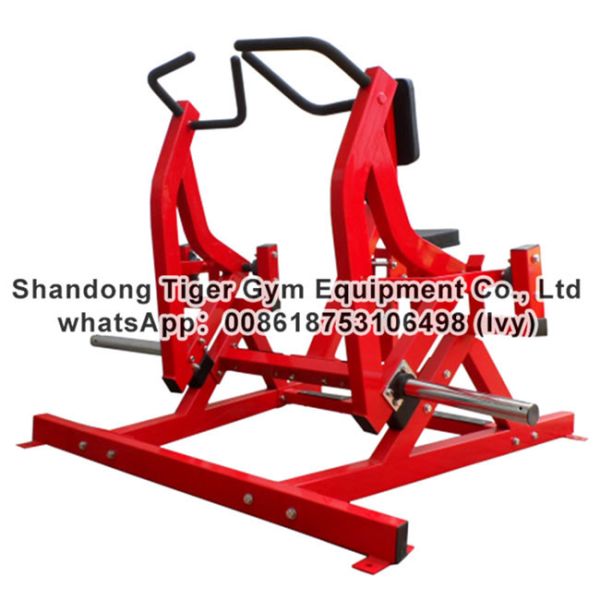 Strength Fitness Equipment / plate loaded gym fitness equipment / Iso lateral Rowing