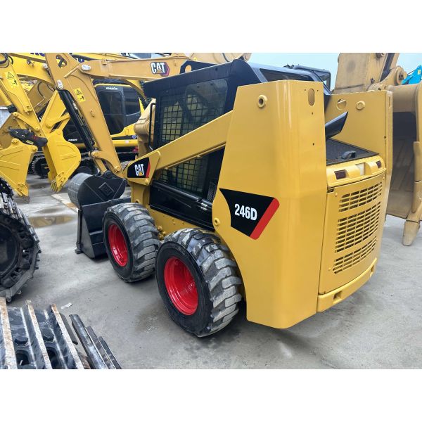Caterpillar CAT 246D Used Skid Steer Loader Equipment 4.5 Ton Original