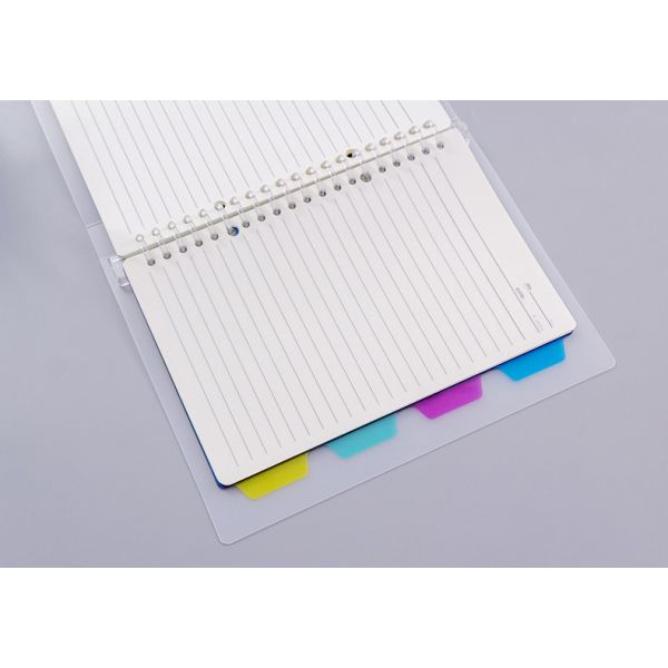 Офис и студенты A5/B5 40 листов Пластиковая крышка Книжка с прозрачной крышкой