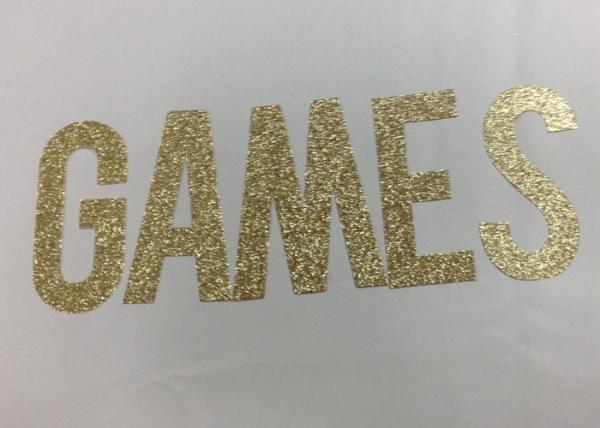 300gsm Letters 5 Tall Gold Glitter Paper Letters For Party Decoration