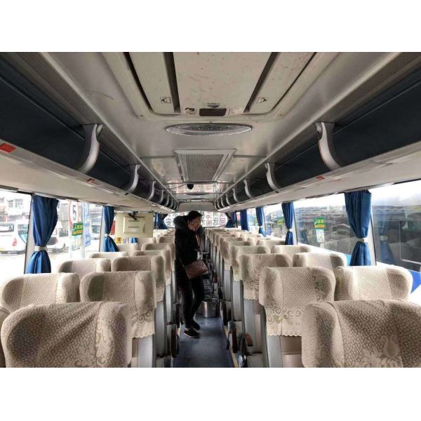 61 Seats Second Hand Tourist Bus 2014 Year With Diesel Strong Engine