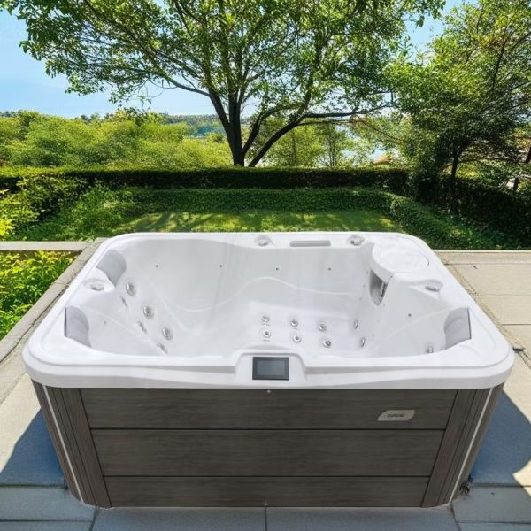 Buena calidad bañera exterior de acrílico hidromasaje piscina de spa sauna bañera de hidromasaje