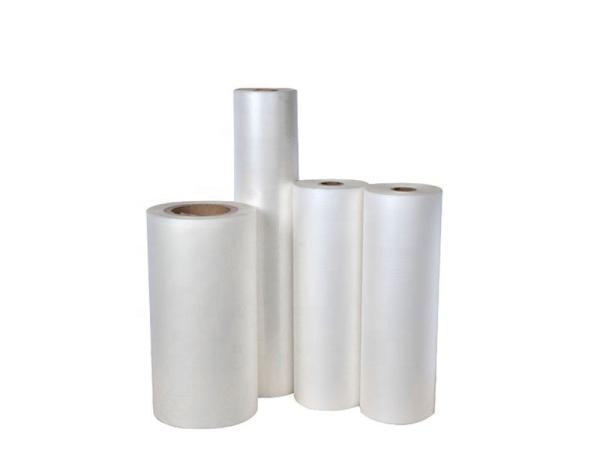 Filme plástico de laminação térmica pré-revestimento de alto brilho 1 polegada 18mic BOPP para embalagem de papel