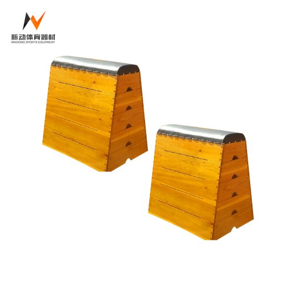 Водонепроницаемое твердое дерево гимнастическое оборудование для скакалки лошадей для 5 секций скакалки