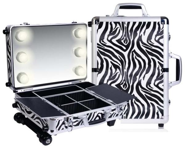 Professional aluminum makeup beauty case