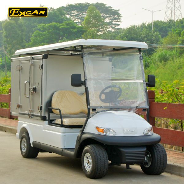 6pcs * 8V Battery Motorised Golf Buggies With Closed Container