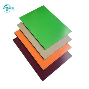 Solid Color 3mm Composite Panel Weather Resistance Sandwich Acp Panel 1220mm