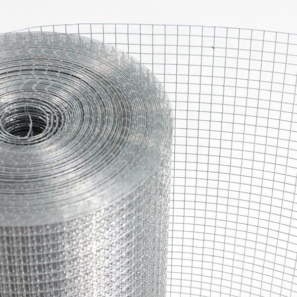 Silver Color Electro Galvanized Welded Wire Mesh For Construction Industry