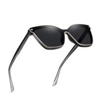 Grampo magnético míope polarizado na forma Cat Glasses Frame das mulheres dos óculos de sol