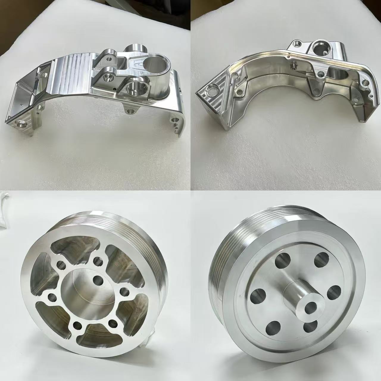 CNC precision machining of UAV structural components