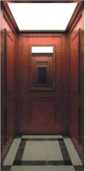 4 Persons 320KG Personal Home Elevators / Glass Type Luxury Villa Lift  0.4m/s