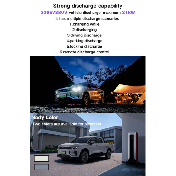 Hot Selling for for Horizon (RD6) 2026 PHEV 4WD Long Box 4-door 5-seater 19.09kWh Battery >700km Range New Energy Pickup