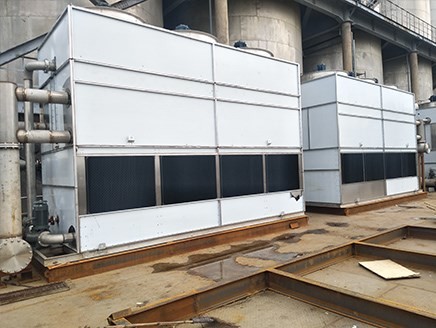 Сталь башни испарительного охлаждения HVAC средств массовой информации перекрестного течения CE промышленная