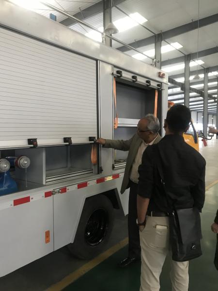 Roll up Door Firefighting Emergency Truck Special Vehicles Roller Shutter