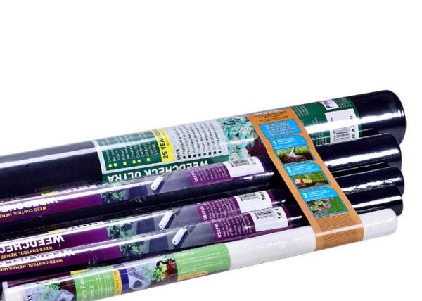 Black / White Color Polypropylene Spunbond Non Woven Weed Control Fabric Agriculture Non Woven Cover