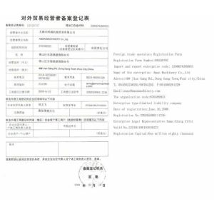 AMAN MACHINERY CO.LTD Сертификации