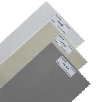 Tecidos de rolos ignífugos de poliéster 100% branco branco branco-beige cinza para janelas