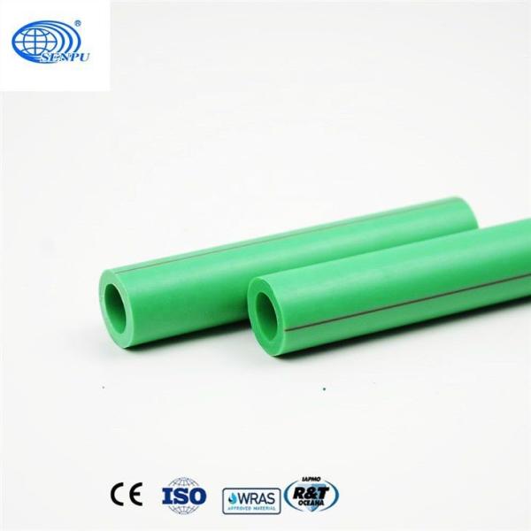 Light Weight Anti Erosion PPR Green Pipe 40mm 50mm For Drainage System