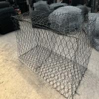 1*1*1M Cajera de piedra de gavión tejida para la protección de la orilla del río