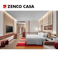 Projet de personnalisation de meubles de chambre d'hôtel cinq étoiles de style moderne coloré