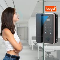 Reconocimiento facial digital automático Cerradura de puerta Tuya huella digital contraseña tarjeta de acceso IC