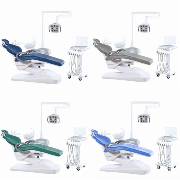 Синий цвет стоматологическое лечение кресло единицы Мобильный приборный трей дизайн стоматологический стул с воспоминаниями