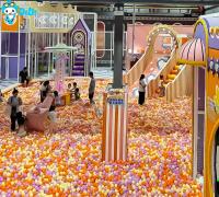 Jeu de labyrinthe Équipement de jeu en intérieur doux Équipement de jeu pour enfants