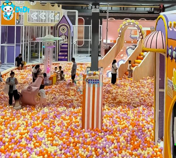 Maze Game Soft Indoor Play Equipment Plastic Climbing Children'S Play Equipment