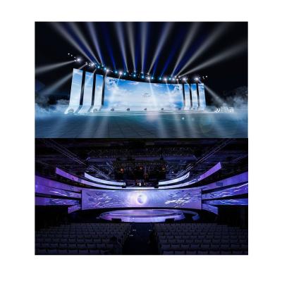 Full Color p2.84 Die Cast Aluminum LED Screen 500x500 Cabinet LED Wall Rental Backdrop Outdoor LED Display