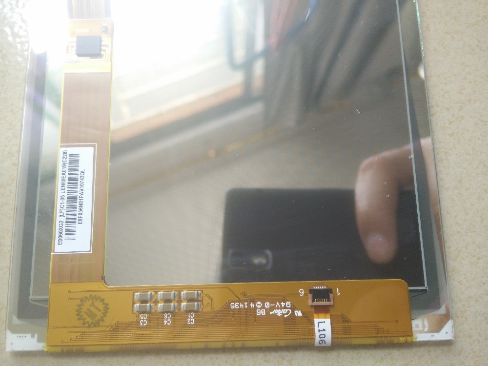 Промышленный 90,58 × 122,368 мм E Ink Small Display, ED060XG2 E Ink Display Monitor Промышленный 90,58 × 122,368 мм E Ink Small Display, ED060XG2 E Ink Display Monitor
