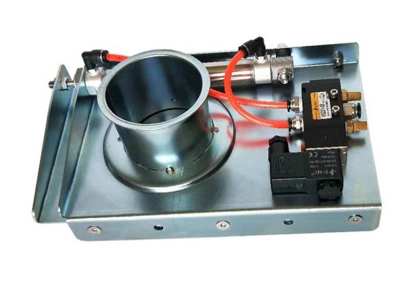 Pneumatic Duct Zone Dampers All Galvanized Blast Gates For Ventilation Fittings