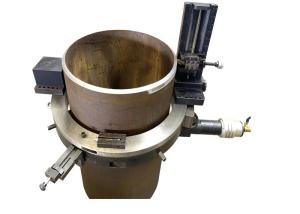 Coupe en aluminium de tuyau de la préparation de bord de corps 70mm et