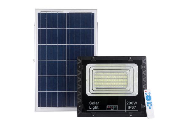 25w 60w 100w 200w High Output Led Floodlight IP65 Solar Panel Flood Light