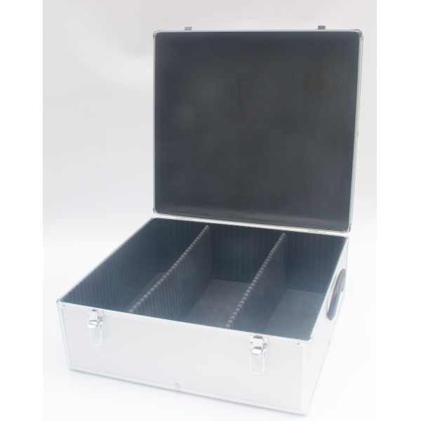 Портативный водоустойчивый алюминиевый случай замка хранения DVD для диска 1000