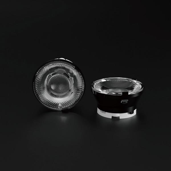 Durable PMMA Wide Angle Led Lens For Recessed Light Match Cree COB