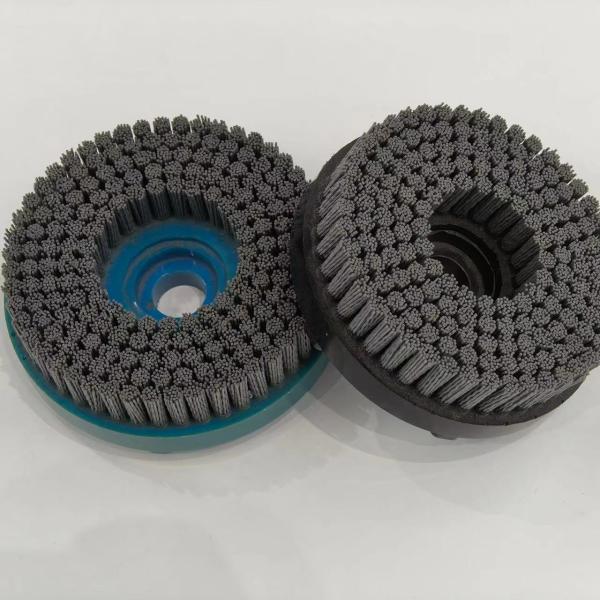Disc Brush Abrasive Wire Plane Industrial Pouring Brush Grinding CNC Machine Tool Brush